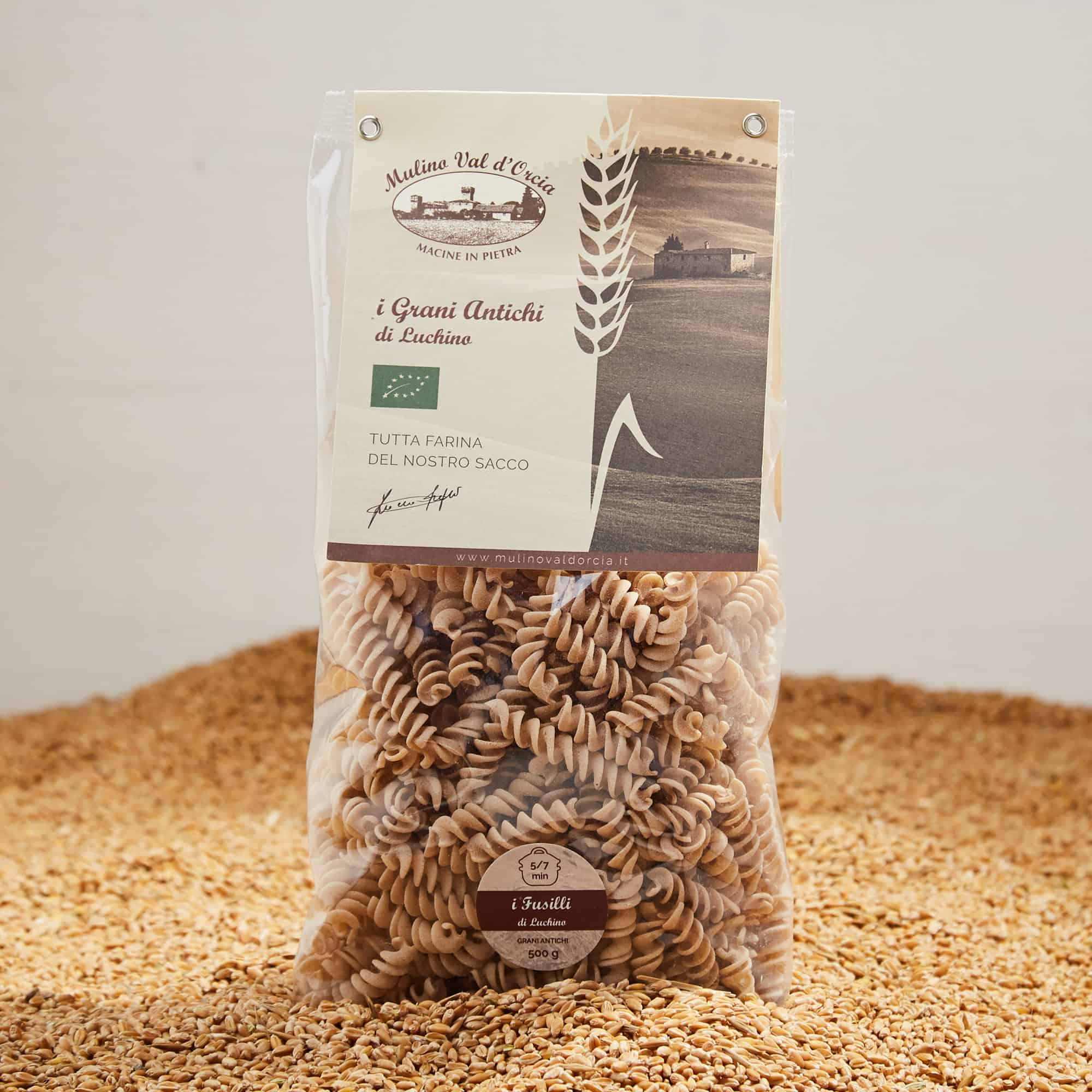 Ancient Grain Fusilli Mulino Val D'Orcia